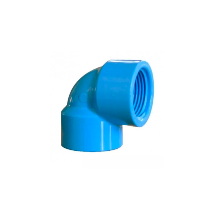 Codo PVC HI 20 x ½" HOFFENS