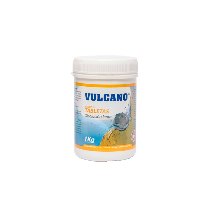 CLORO TABLETA 1 KG VULCANO - Imagen 1