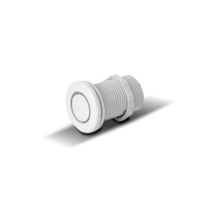 Pulsador neumático blanco Vulcano