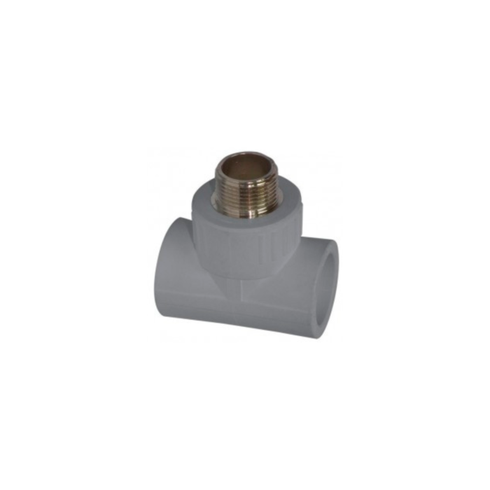 PPR TEE 25x3/4 HE METALICO HOFFENS - Imagen 1