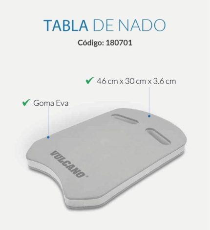 tabla para natación