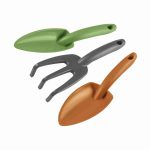 Kit de herramientas plásticas para jardín 3 piezas Tramontina