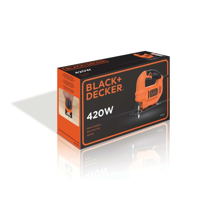 SIERRA CALADORA 420W BLACK & DECKER - Imagen 2