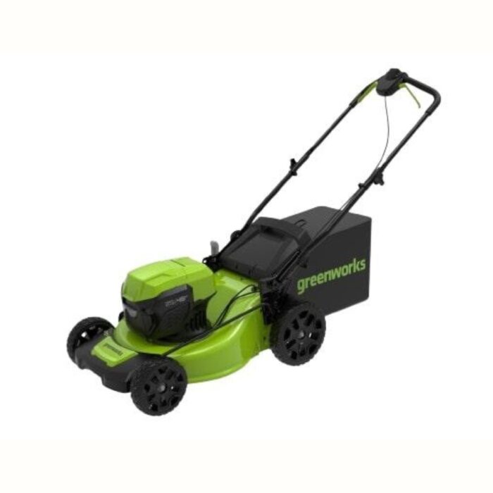 CORTACÉSPED A LITIO GREENWORKS 20", INCLUYE KIT CON 2 BATERIAS 2 CARGADORES - Imagen 1