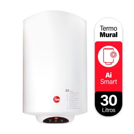 TERMO ELECTRICO DIGITAL RHEEM 30 LITROS 220V 1,5KW MURAL