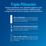FILTRO TRIPLE ANTISARRO, SEDIMIENTOS Y CLORO SPLENDID AQUAPROTEC - Imagen 5