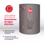 TERMO ELECTRICO DE PISO RHEEM 57 LITROS 220V - Imagen 2