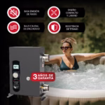 CALEFACTOR ELECTRICO RHEEM PARA TINAJAS, SPAS, HOT TUBS, E3T 11 KW - Imagen 5