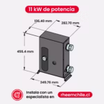CALEFACTOR ELECTRICO RHEEM PARA TINAJAS, SPAS, HOT TUBS, E3T 11 KW - Imagen 6