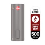 TERMO ELECTRICO DE PISO RHEEM 500 LITROS 380V, RESISTENCIA 6 KW
