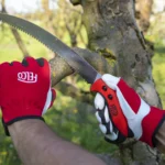 GUANTE PODA CUERO REFORZADOS DEDOS Y PALMA + SPANDEX TALLA M FELCO - Imagen 4