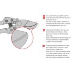 TIJERA PROFESIONAL PARA PODA TIPO YUNKE DE 20 CMS ARS - Imagen 4