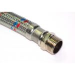 FLEXIBLE AGUA CALEFONT HI-HE 1/2" 35 CMS HOFFENS - Imagen 2