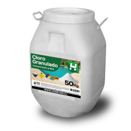 cloro granulado 50kg homevan