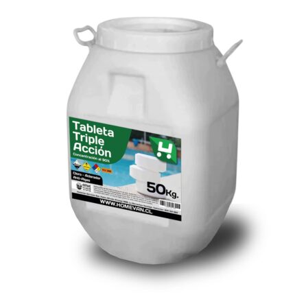 cloro tabletas 50kg homevan principal