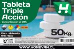 etiqueta cloro tabletas 50kg